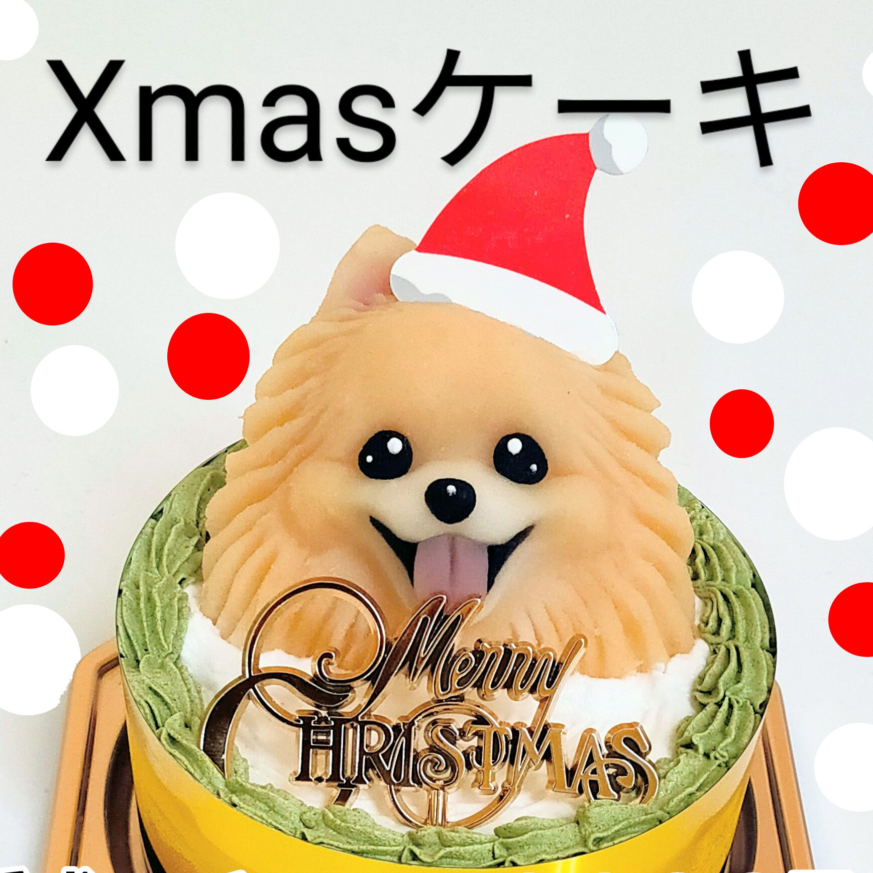 犬用クリスマスケーキ