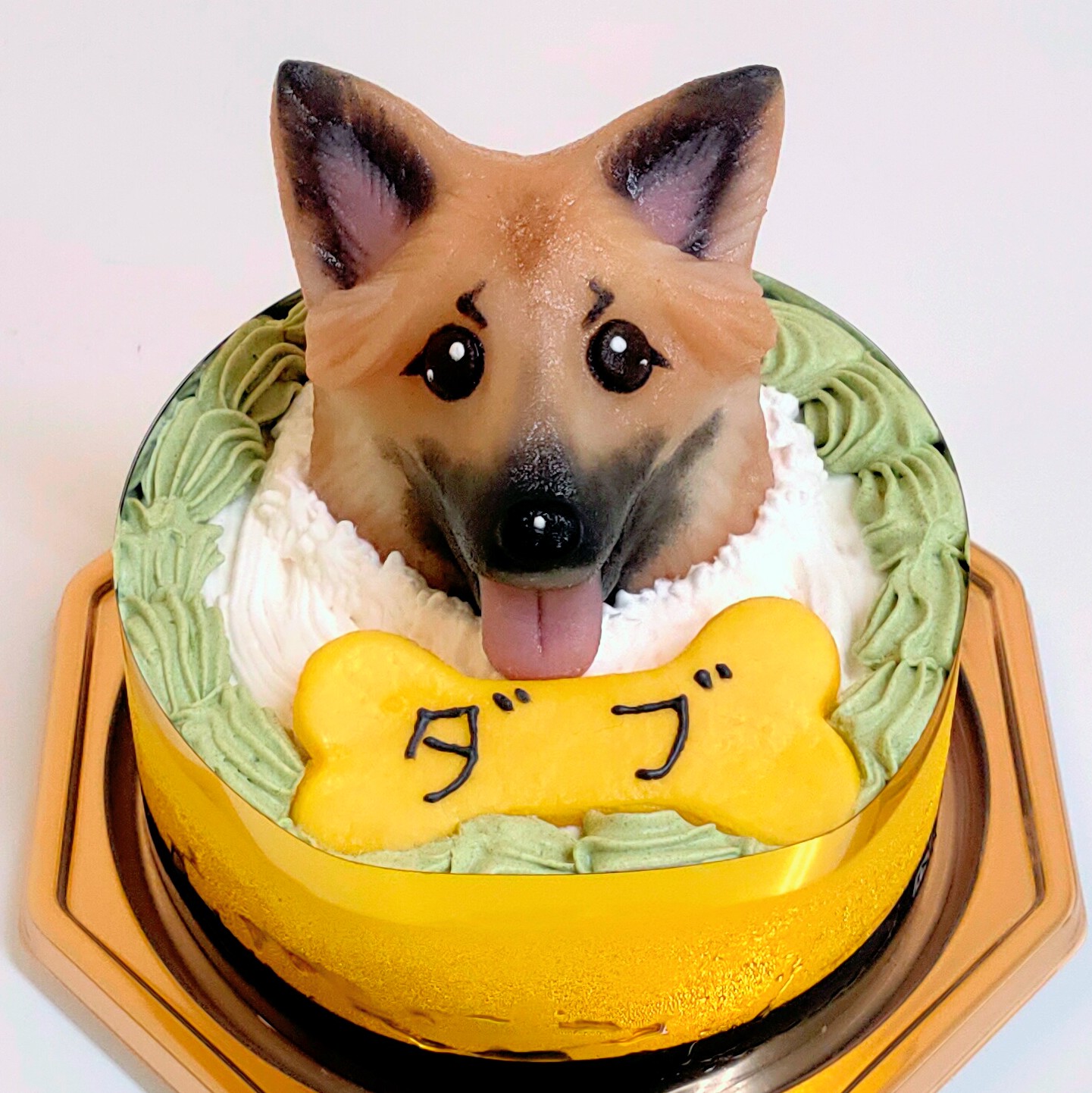 犬用バースデーケーキ 犬立体ケーキ