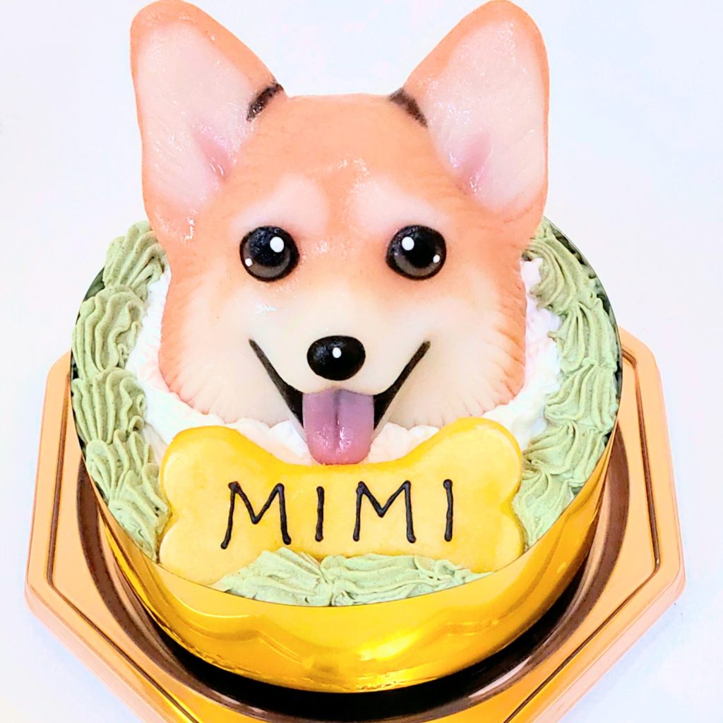 犬用ケーキ3号　コーギ　愛犬バースデーケーキー