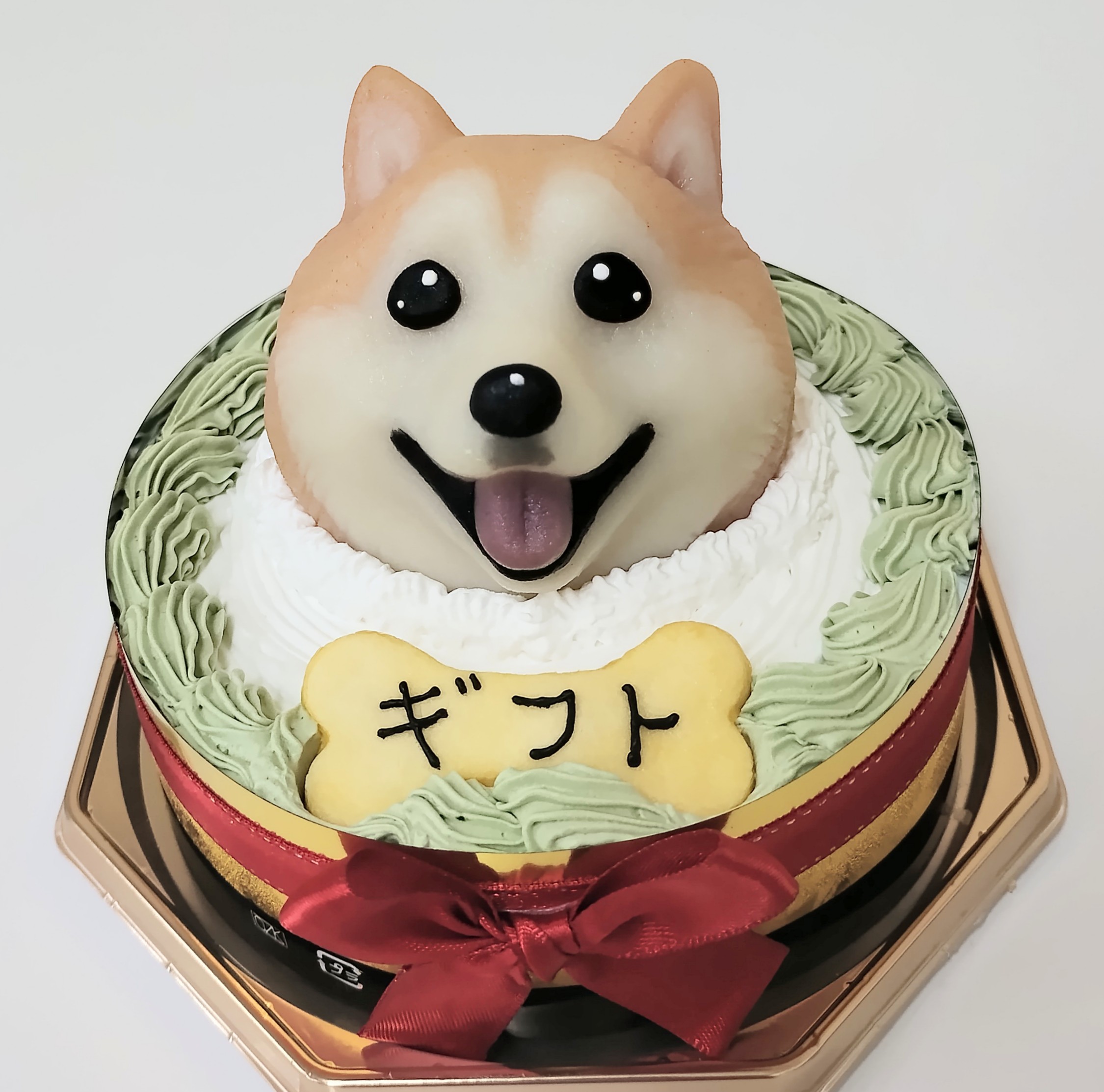 柴犬バースデーケーキ
