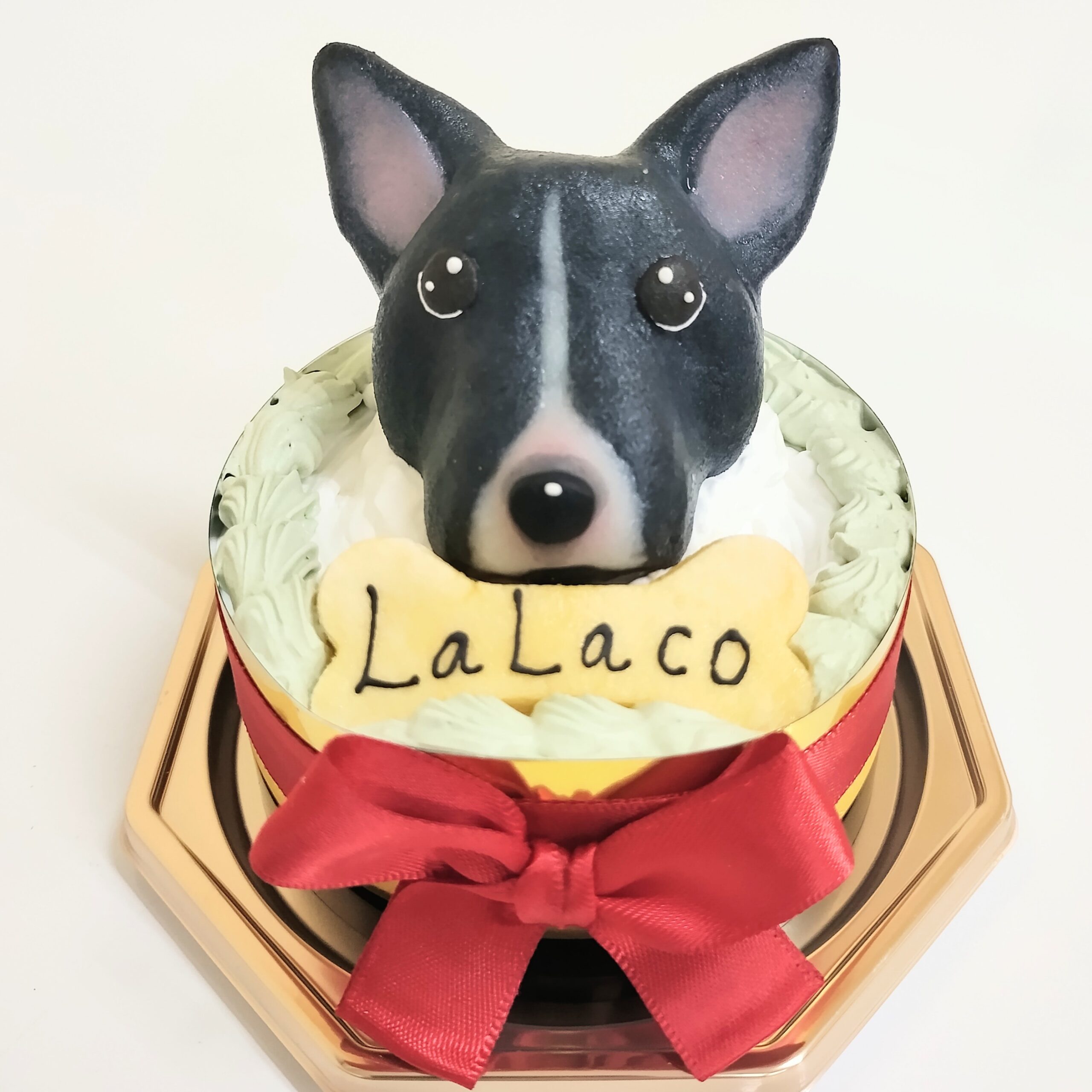 ミニチュアブルテリア 犬用バースデーケーキ